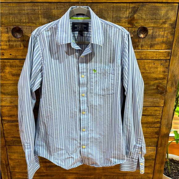 Abercrombie & Fitch Other - Abercrombie & Fitch Blue‎ Striped Men's Shirt